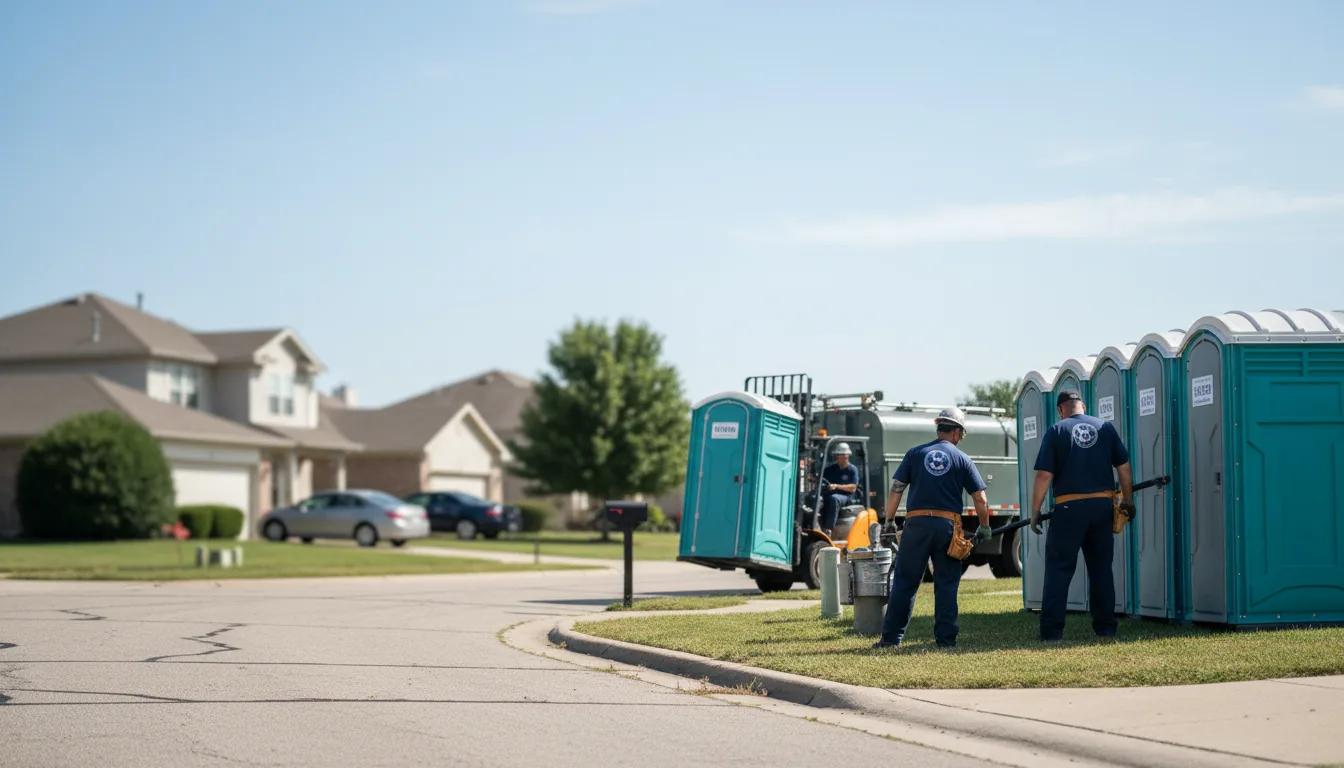 Porta Potty Rental in Mason, TX near me